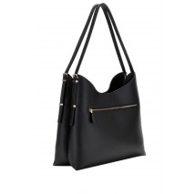 GUESS LEFIA LARGE HOBO ΤΣΑΝΤΑ ΓΥΝΑΙΚΕΙΑ BLACK