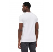 CALVIN KLEIN JEANS MONOGRAM LOGO TEE T-SHIRT ΑΝΔΡΙΚΟ WIT WHITE