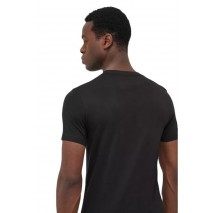 CALVIN KLEIN JEANS MONOGRAM LOGO TEE T-SHIRT ΑΝΔΡΙΚΟ WIT BLACK