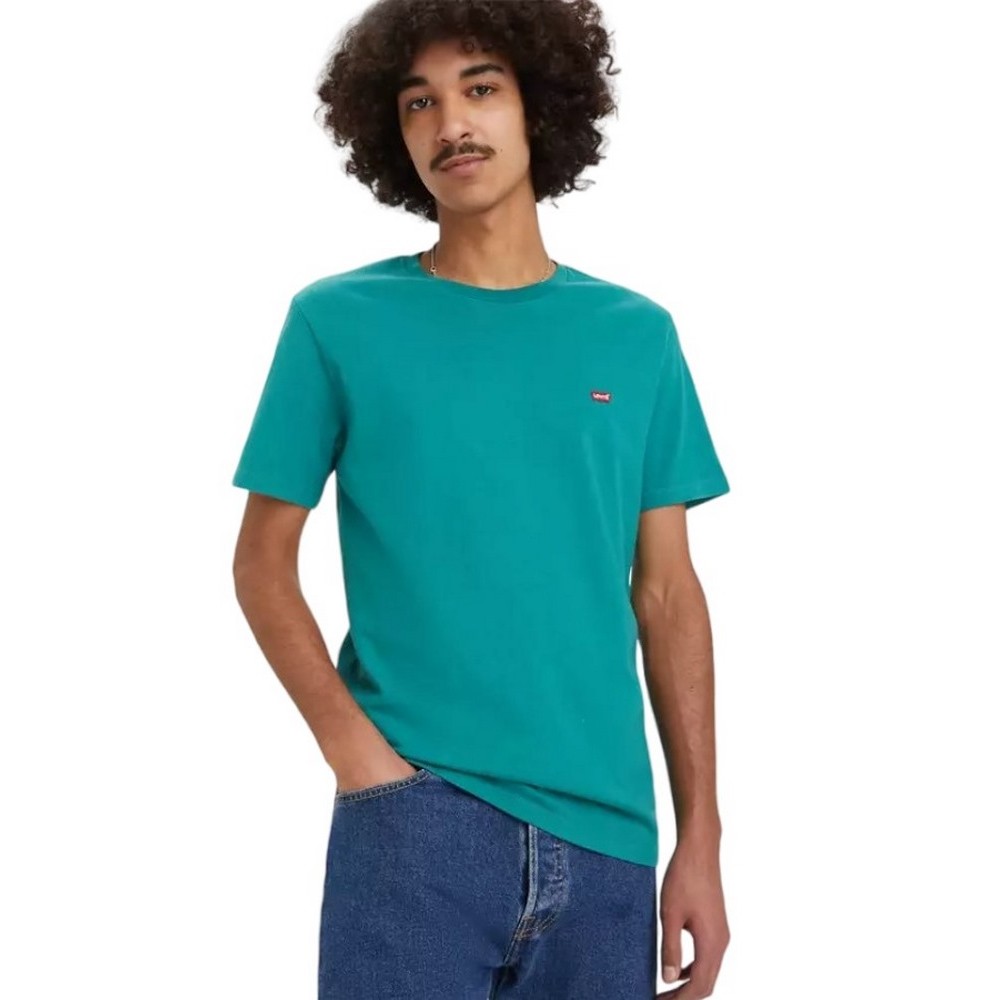 LEVIS ORIGINAL HM TEE 566050247 T-SHIRT ΜΠΛΟΥΖΑ ΑΝΔΡΙΚΗ GREEN
