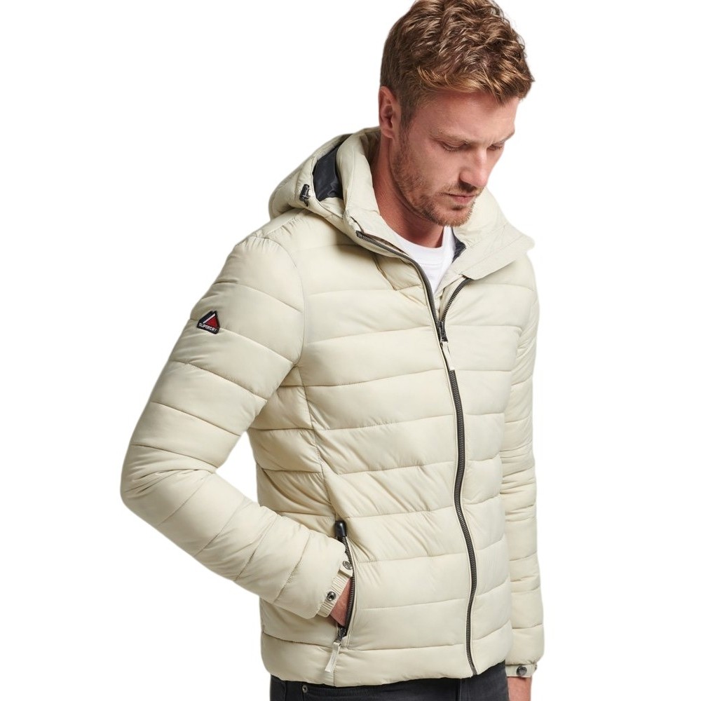 ΜΠΟΥΦΑΝ D1 CLASSIC FUJI PUFFER  ΑΝΔΡΙΚΟ SUPERDRY ECRU