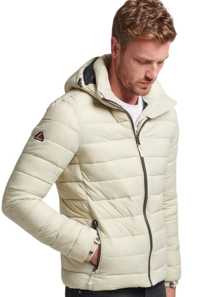 ΜΠΟΥΦΑΝ D1 CLASSIC FUJI PUFFER  ΑΝΔΡΙΚΟ SUPERDRY ECRU