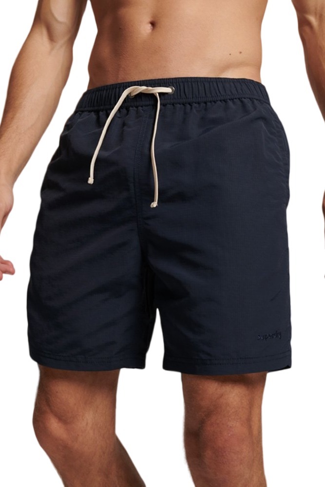 SUPERDRY D2 OVIN VINTAGE RIPSTOP SWIMSHORT ΜΑΓΙΟ ΑΝΔΡΙΚΟ NAVY