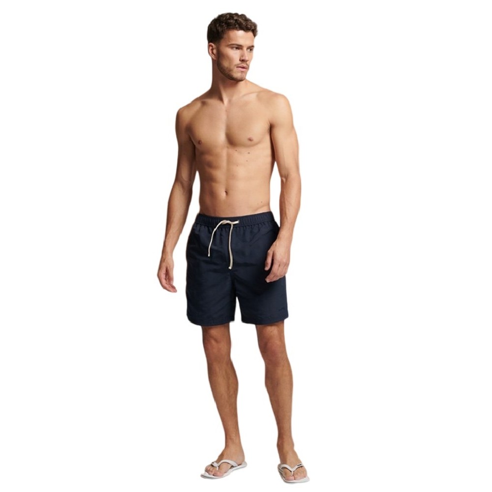 SUPERDRY D2 OVIN VINTAGE RIPSTOP SWIMSHORT ΜΑΓΙΟ ΑΝΔΡΙΚΟ NAVY