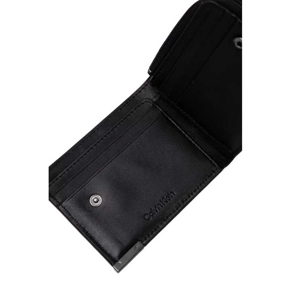 CALVIN KLEIN JEANS MODERN PLAQUE BIFOLD HALF Z/A ΑΞΕΣΟΥΑΡ ΠΟΤΡΟΦΟΛΙ ΑΝΔΡΙΚΟ BLACK