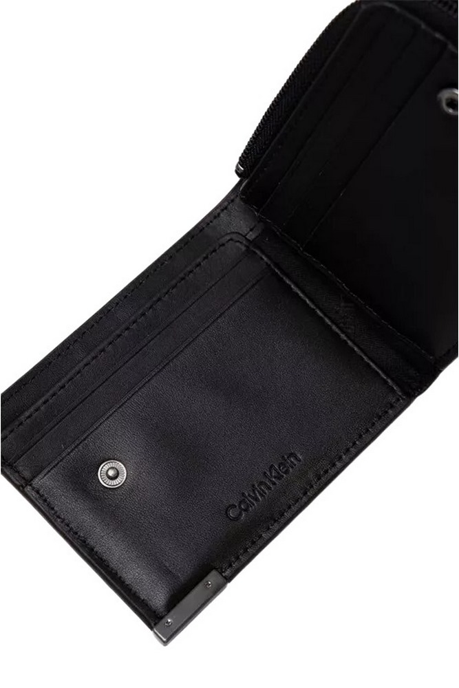 CALVIN KLEIN JEANS MODERN PLAQUE BIFOLD HALF Z/A ΑΞΕΣΟΥΑΡ ΠΟΤΡΟΦΟΛΙ ΑΝΔΡΙΚΟ BLACK