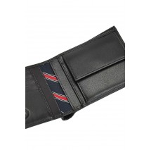 TOMMY HILFIGER GP ETON CC AND COIN PCKT KEYFOB ΠΟΡΤΟΦΟΛΙ ΑΝΔΡΙΚΟ BLACK