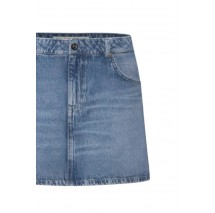 GUESS FAITH MINI SKIRT ΤΖΙΝ ΦΟΥΣΤΑ ΓΥΝΑΙΚΕΙΑ BLUΕ DENIM