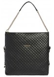 GUESS ADAM LARGE ELITE TOTE ΤΣΑΝΤΑ ΓΥΝΑΙΚΕΙΑ BLACK