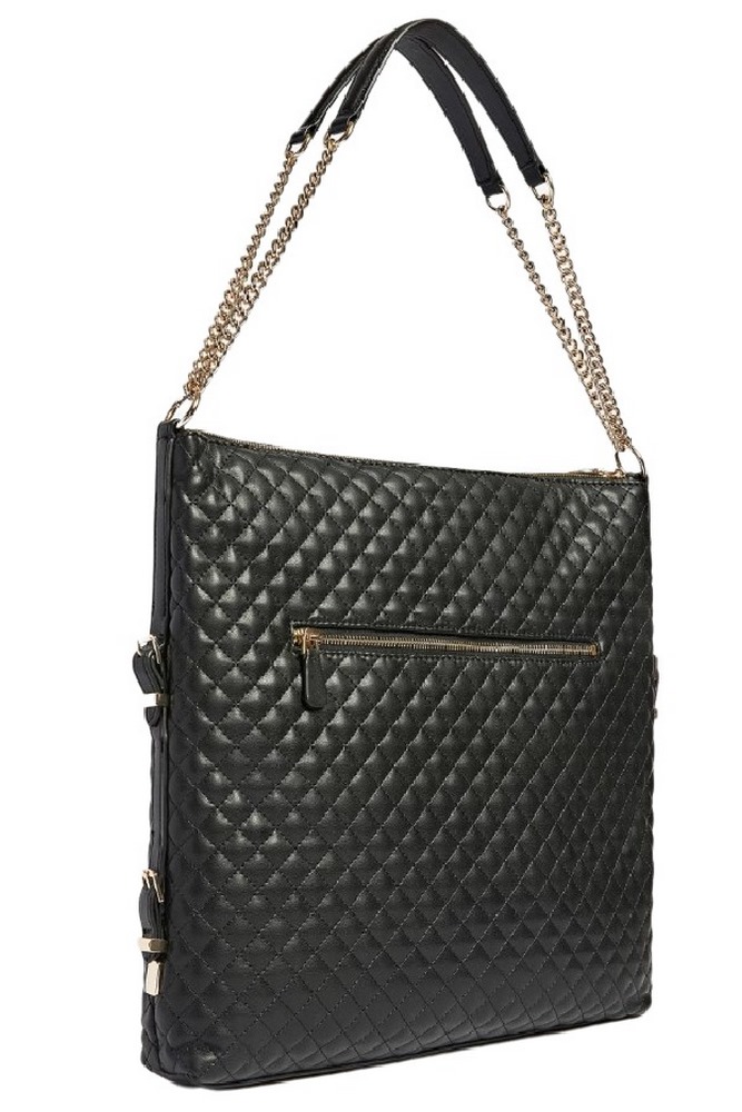 GUESS ADAM LARGE ELITE TOTE ΤΣΑΝΤΑ ΓΥΝΑΙΚΕΙΑ BLACK