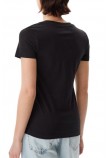 CALVIN KLEIN JEANS CUI NIAGARA MIST T-SHIR ΜΠΛΟΥΖΑ ΓΥΝΑΙΚΕΙΑ BLACK