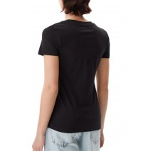CALVIN KLEIN JEANS CUI NIAGARA MIST T-SHIR ΜΠΛΟΥΖΑ ΓΥΝΑΙΚΕΙΑ BLACK