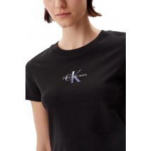 CALVIN KLEIN JEANS CUI NIAGARA MIST T-SHIR ΜΠΛΟΥΖΑ ΓΥΝΑΙΚΕΙΑ BLACK