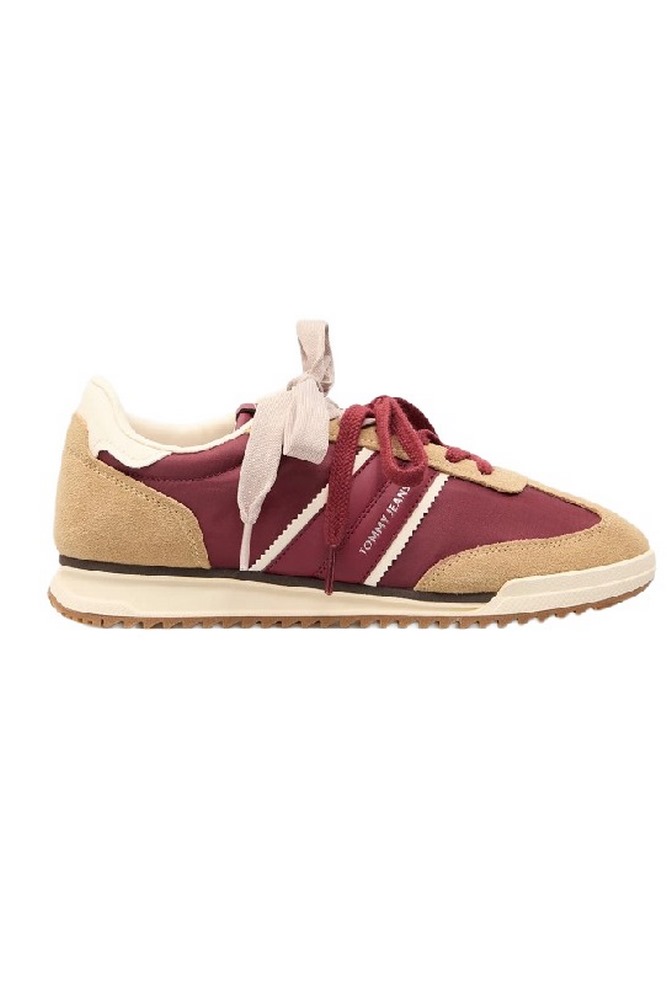 TOMMY JEANS LOW PROFILE RUNNER ΠΑΠΟΥΤΣΙ ΓΥΝΑΙΚΕΙΟ BORDEAUX