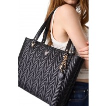GUESS STACEY NOEL TOTE ΤΣΑΝΤΑ ΓΥΝΑΙΚΕΙΑ BLACK