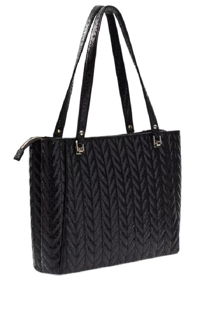 GUESS STACEY NOEL TOTE ΤΣΑΝΤΑ ΓΥΝΑΙΚΕΙΑ BLACK