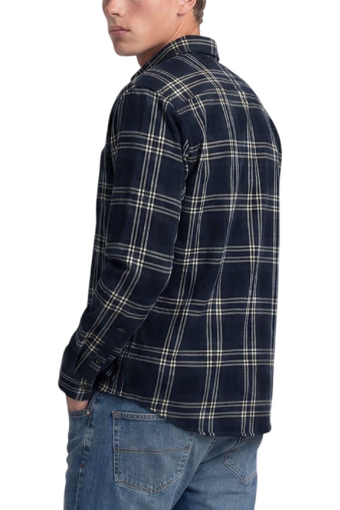SUPERDRY COTTON LUMBERJACK SHIRT ΠΟΥΚΑΜΙΣΟ ΑΝΔΡΙΚΟ NAVY