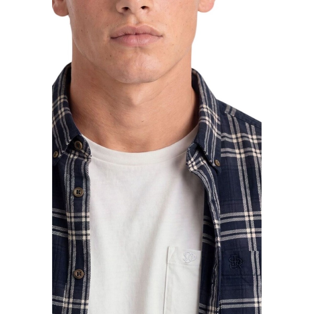SUPERDRY COTTON LUMBERJACK SHIRT ΠΟΥΚΑΜΙΣΟ ΑΝΔΡΙΚΟ NAVY
