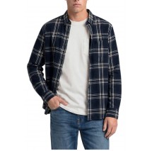 SUPERDRY COTTON LUMBERJACK SHIRT ΠΟΥΚΑΜΙΣΟ ΑΝΔΡΙΚΟ NAVY