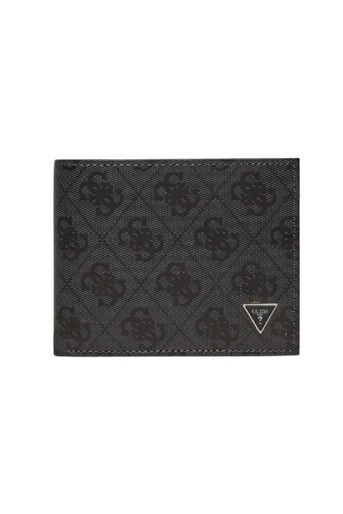 GUESS MITO BLLFLD W SEWN FLAP W C PK ΠΟΡΤΟΦΟΛΙ ΑΝΔΡΙΚΟ BLACK