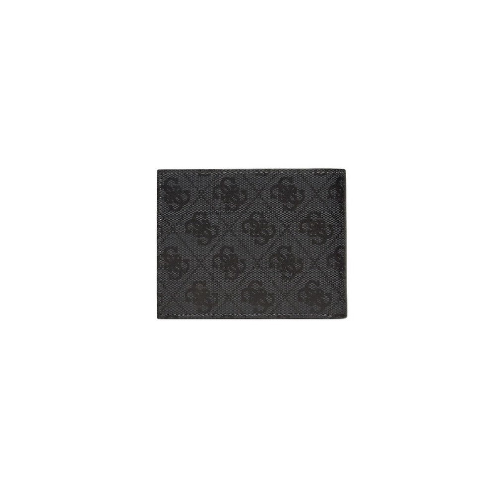 GUESS MITO BLLFLD W SEWN FLAP W C PK ΠΟΡΤΟΦΟΛΙ ΑΝΔΡΙΚΟ BLACK