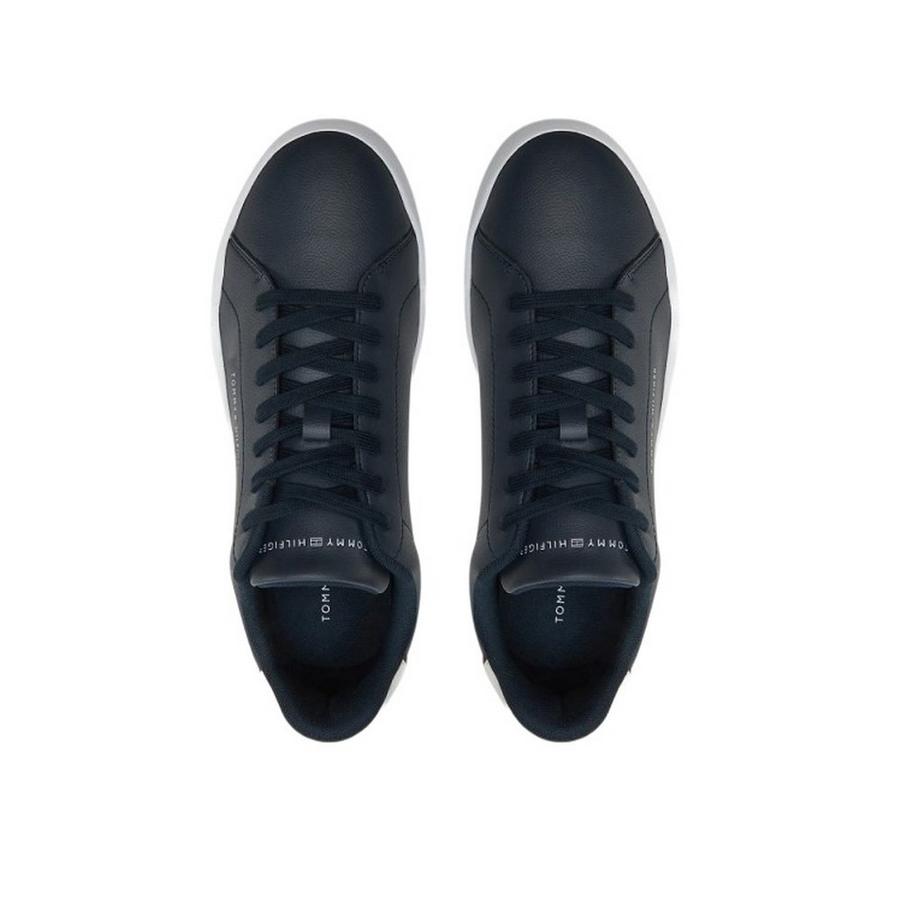 TOMMY HILFIGER COURT LTH DETAIL ESS ΠΑΠΟΥΤΣΙ ΑΝΔΡΙΚΟ DEEP NAVY