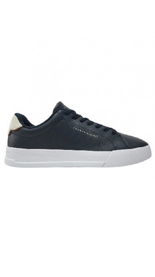 TOMMY HILFIGER COURT LTH DETAIL ESS ΠΑΠΟΥΤΣΙ ΑΝΔΡΙΚΟ DEEP NAVY