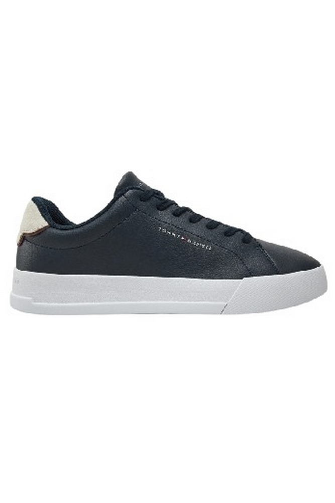 TOMMY HILFIGER COURT LTH DETAIL ESS ΠΑΠΟΥΤΣΙ ΑΝΔΡΙΚΟ DEEP NAVY