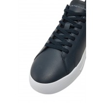 TOMMY HILFIGER COURT LTH DETAIL ESS ΠΑΠΟΥΤΣΙ ΑΝΔΡΙΚΟ DEEP NAVY