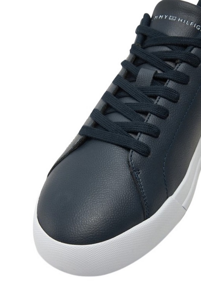 TOMMY HILFIGER COURT LTH DETAIL ESS ΠΑΠΟΥΤΣΙ ΑΝΔΡΙΚΟ DEEP NAVY