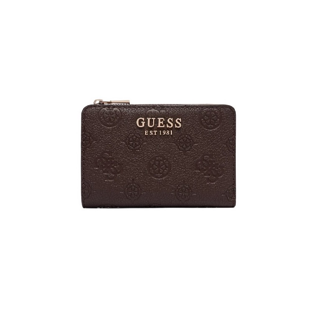 GUESS BLAKE SLG ZIP AROUND CARD CASE ΠΟΡΤΟΦΟΛΙ ΓΥΝΑΙΚΕΙΟ BROWN