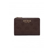 GUESS BLAKE SLG ZIP AROUND CARD CASE ΠΟΡΤΟΦΟΛΙ ΓΥΝΑΙΚΕΙΟ BROWN