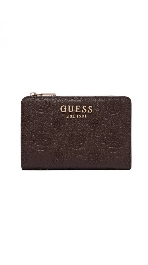 GUESS BLAKE SLG ZIP AROUND CARD CASE ΠΟΡΤΟΦΟΛΙ ΓΥΝΑΙΚΕΙΟ BROWN