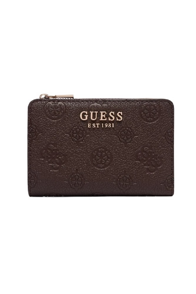 GUESS BLAKE SLG ZIP AROUND CARD CASE ΠΟΡΤΟΦΟΛΙ ΓΥΝΑΙΚΕΙΟ BROWN