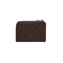 GUESS BLAKE SLG ZIP AROUND CARD CASE ΠΟΡΤΟΦΟΛΙ ΓΥΝΑΙΚΕΙΟ BROWN