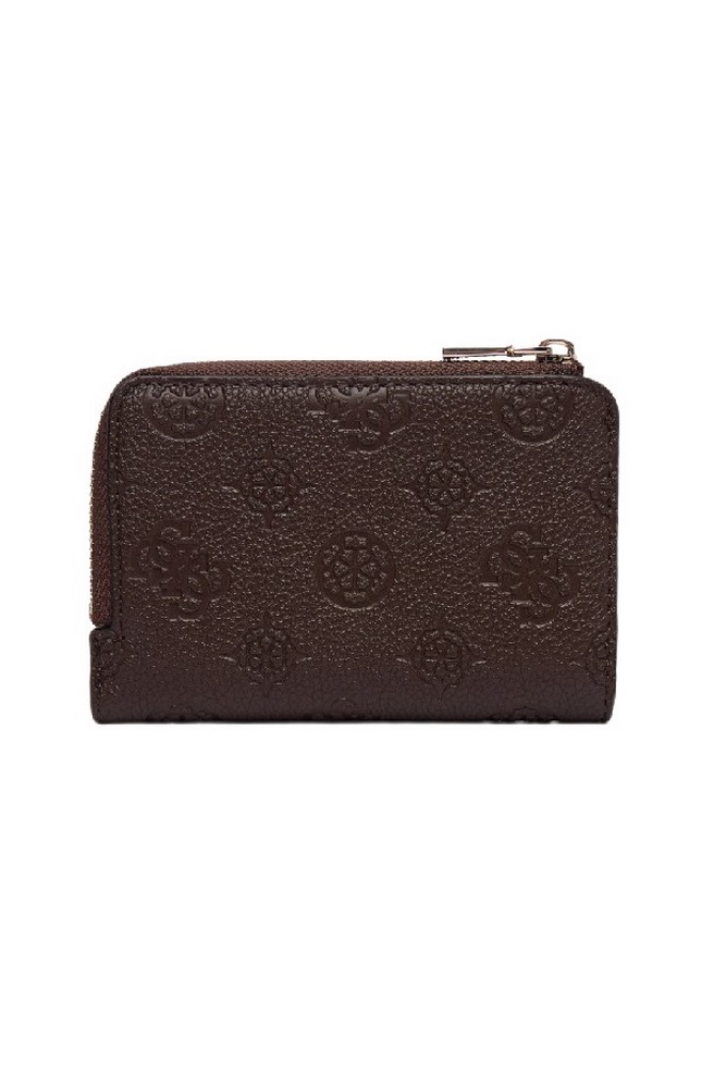 GUESS BLAKE SLG ZIP AROUND CARD CASE ΠΟΡΤΟΦΟΛΙ ΓΥΝΑΙΚΕΙΟ BROWN