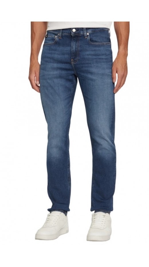 CALVIN KLEIN JEANS SLIM TAPER ΠΑΝΤΕΛΟΝΙ ΑΝΔΡΙΚΟ BLUΕ DENIM