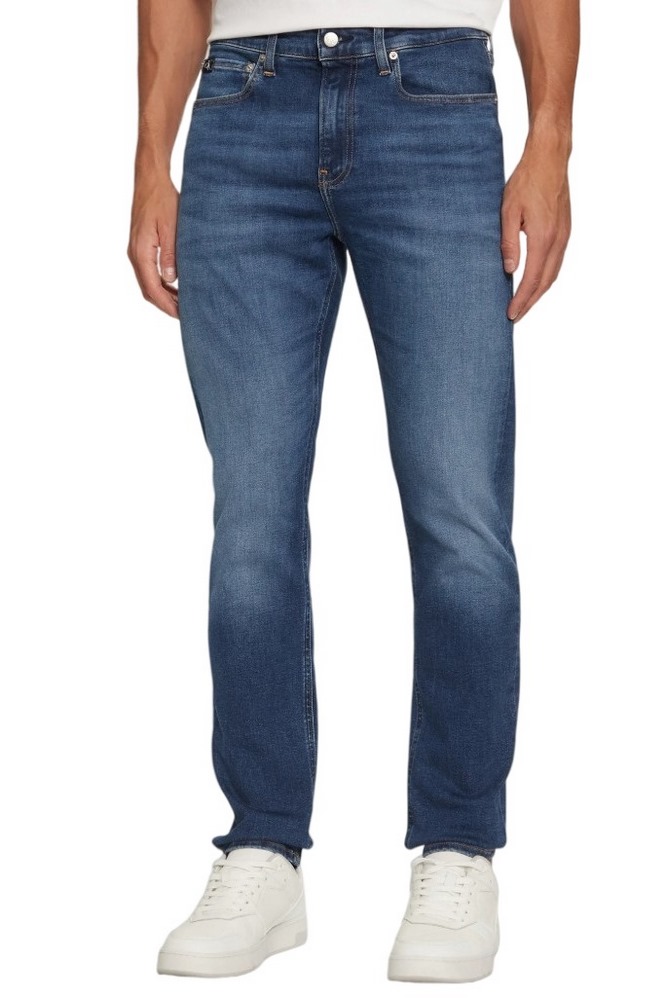 CALVIN KLEIN JEANS SLIM TAPER ΠΑΝΤΕΛΟΝΙ ΑΝΔΡΙΚΟ BLUΕ DENIM