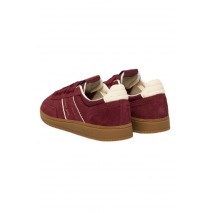 TOMMY JEANS THE GREENWICH EDGE SUEDE ΠΑΠΟΥΤΣΙ ΓΥΝΑΙΚΕΙΟ BURGUNDY