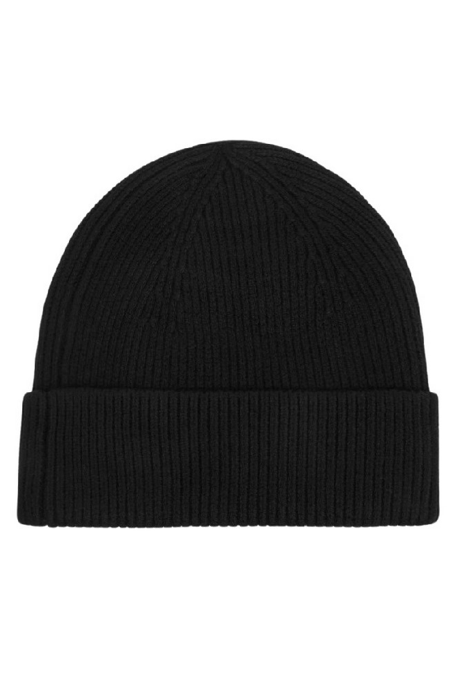TOMMY HILFIGER FLAG KNIT BEANIE ΣΚΟΥΦΟΣ ΓΥΝΑΙΚΕΙΟΣ BLACK
