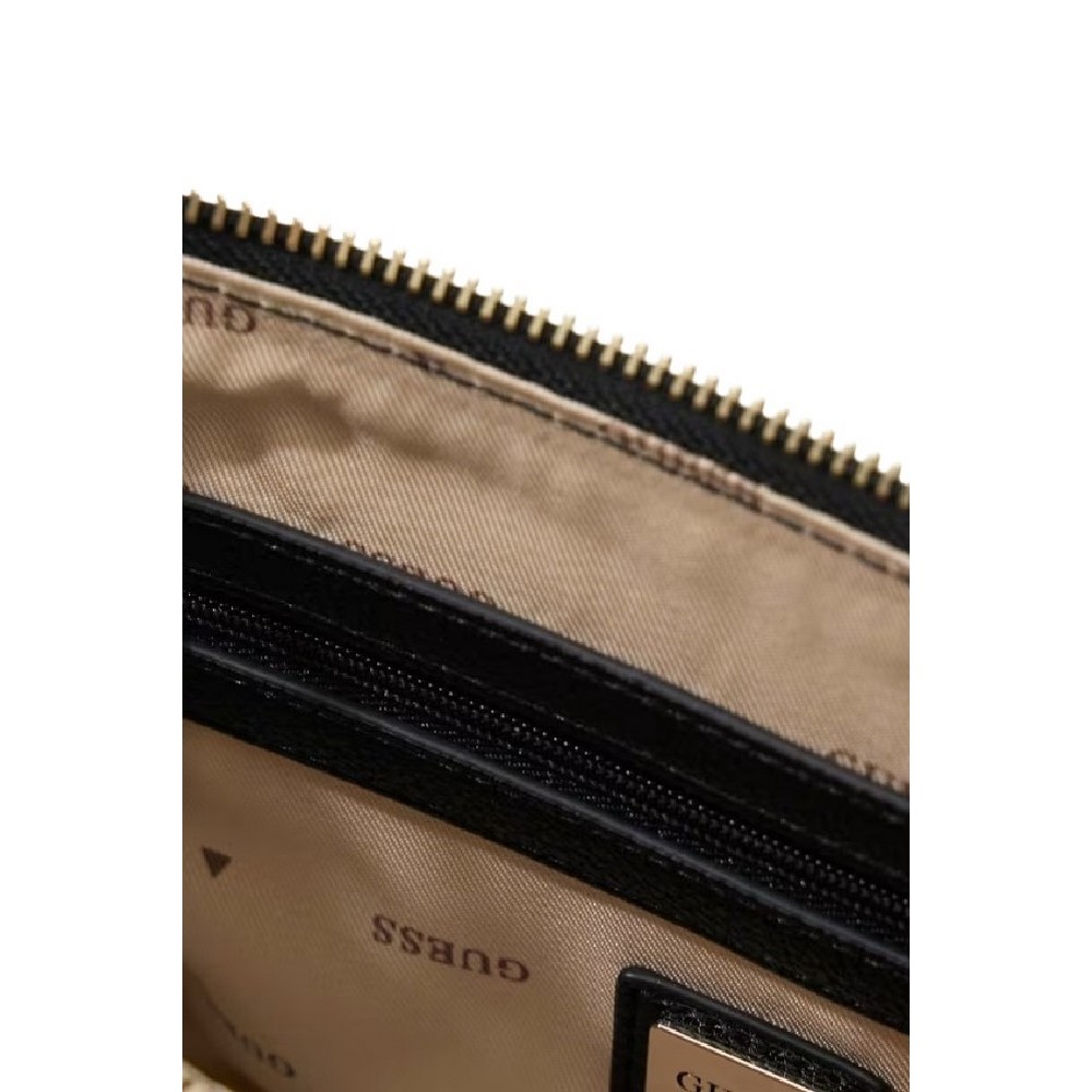 GUESS ISOLA SHOULDER BAG ΤΣΑΝΤΑ ΓΥΝΑΙΚΕΙΑ BLACK