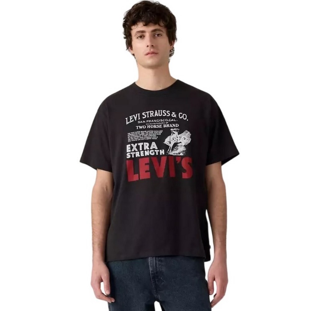 LEVIS® VINTAGE FIT TEE T-SHIRT ΜΠΛΟΥΖΑ ΑΝΔΡΙΚΗ BLACK
