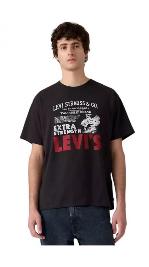 LEVIS® VINTAGE FIT TEE T-SHIRT ΜΠΛΟΥΖΑ ΑΝΔΡΙΚΗ BLACK