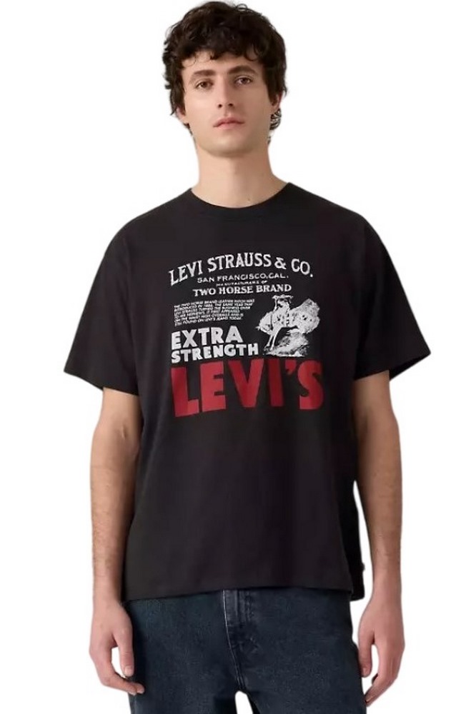 LEVIS® VINTAGE FIT TEE T-SHIRT ΜΠΛΟΥΖΑ ΑΝΔΡΙΚΗ BLACK