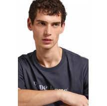 PEPE JEANS LONDON CLIFTON T-SHIRT ΜΠΛΟΥΖΑ ΑΝΔΡΙΚΗ GREY