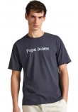 PEPE JEANS LONDON CLIFTON T-SHIRT ΜΠΛΟΥΖΑ ΑΝΔΡΙΚΗ GREY