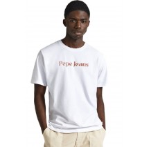 PEPE JEANS LONDON CLIFTON T-SHIRT ΜΠΛΟΥΖΑ ΑΝΔΡΙΚΗ WHITE