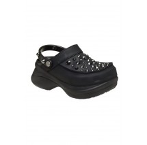 CROCS BAE STUDDED CLOG ΠΕΔΙΛΟ BLACK