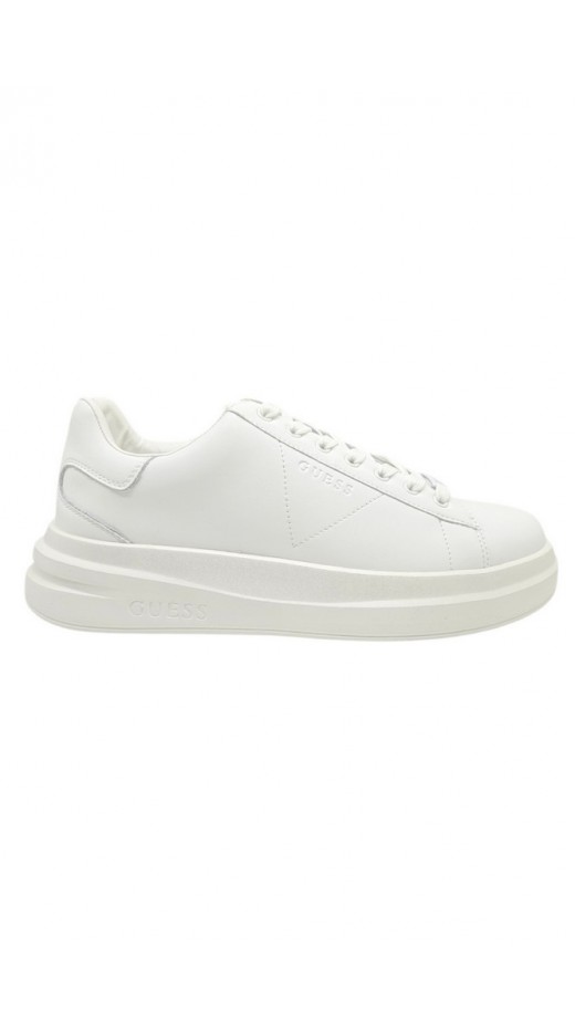 GUESS ELBA FMPELBLEL12 ΠΑΠΟΥΤΣΙ ΑΝΔΡΙΚΟ WHITE