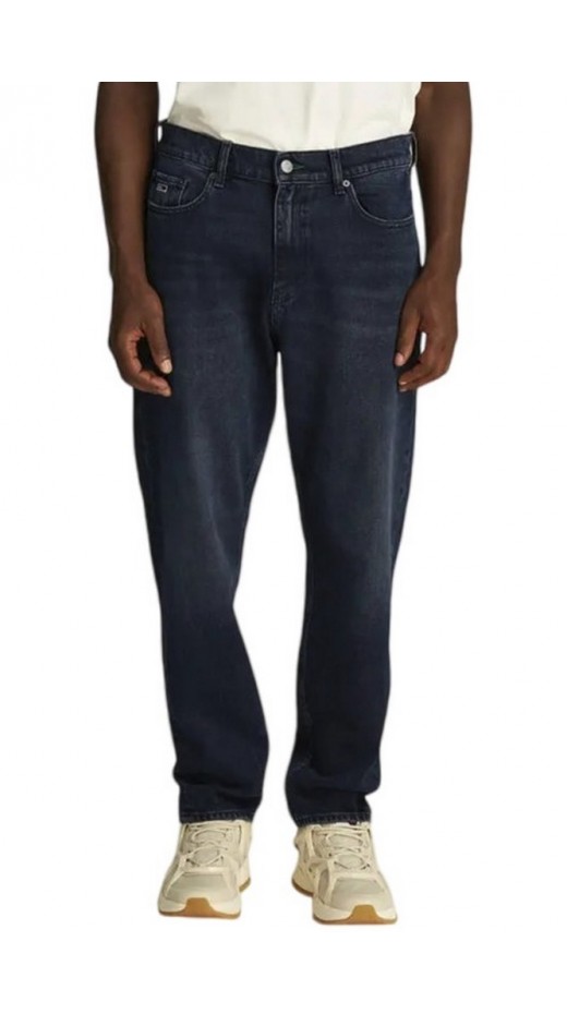 TOMMY JEANS ISAAC RLXD TPRD DH6168 ΠΑΝΤΕΛΟΝΙ ΑΝΔΡΙΚΟ DENIM DARK